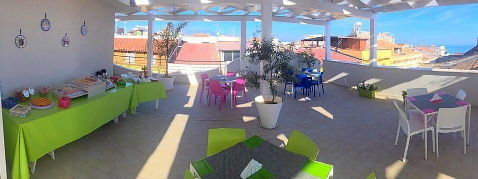 Stanze Del Mare Bed & Breakfast Balestrate Bagian luar foto